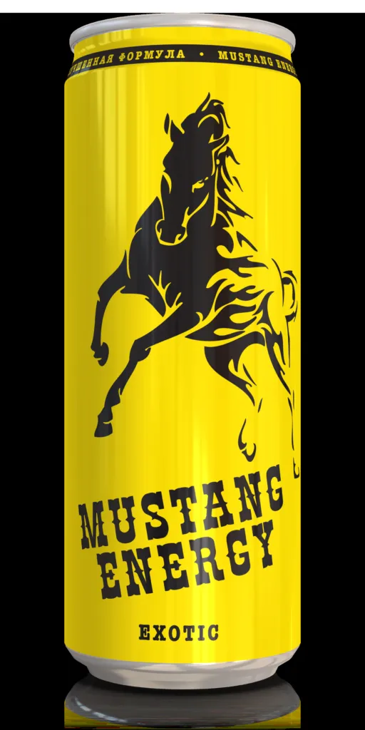 Фотография продукта энергетический напиток "Mustang Energy" 